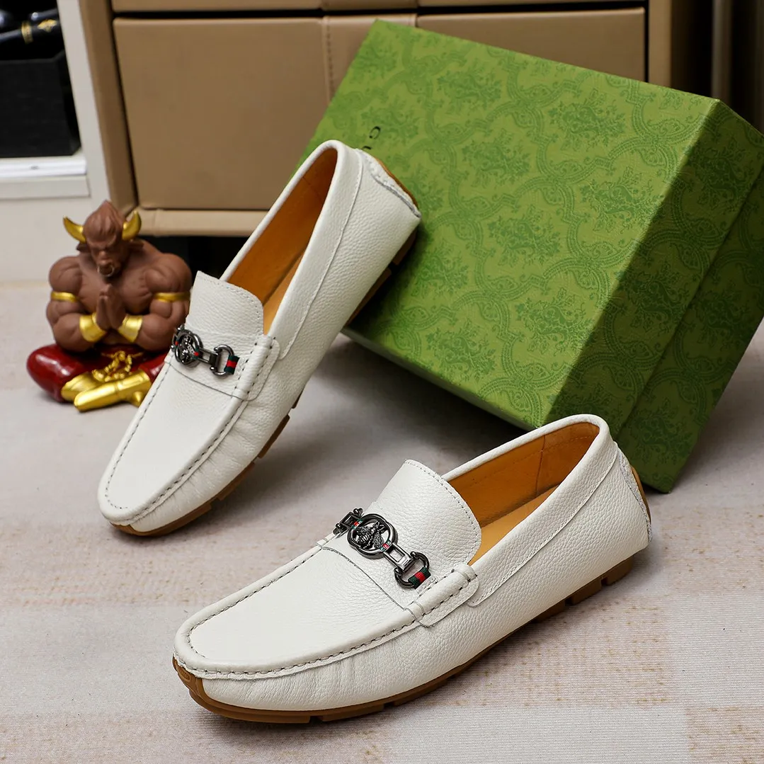 Men's shoes💰360💰🕷🕷️【 GUCCI 】Gucci's best-selling trendy men's casual slip-on shoes 🇨🇳Official website original 1:1 mold 💯Original quality, fine workmanship ☘Fashionable and versatile, perfect shape, comfortable on the feet 🍓Trendy men's recommended model, imported cowhide on the top layer 🎋High-quality pigskin lining, rubber wear-resistant and non-slip outsole, high-end atmosphere, worth owning 🍉Optional 38-44